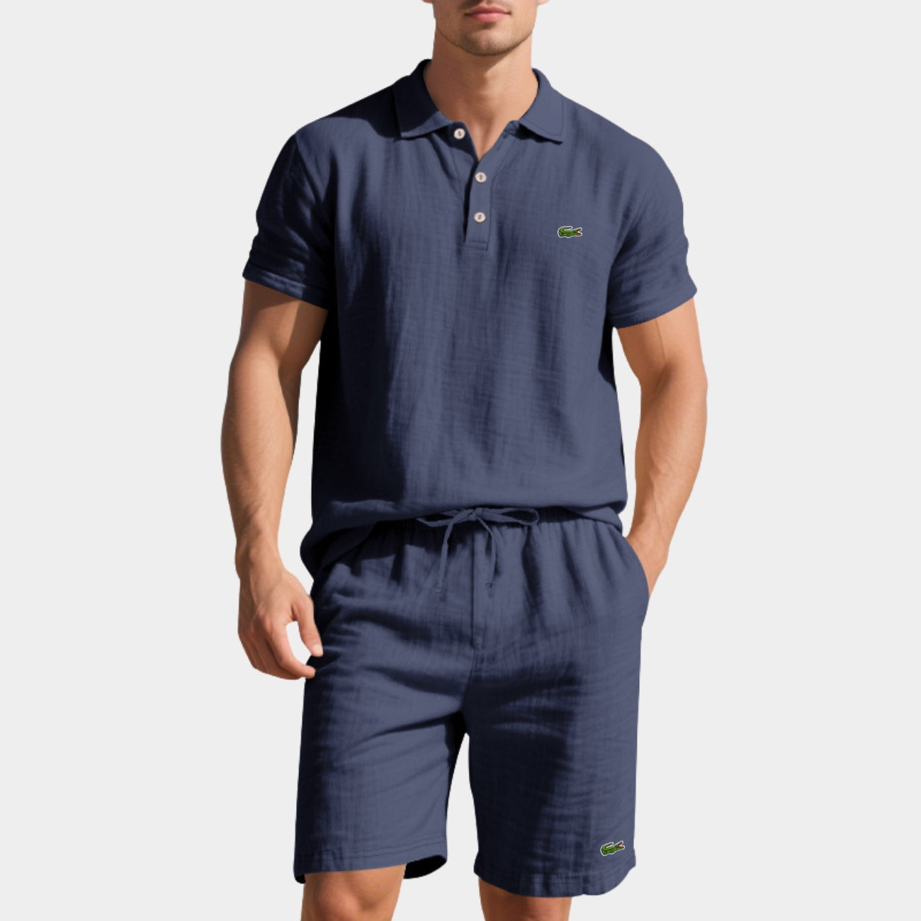 Ensemble Polo & Short Décontracté - PRIX DÉSTOCKAGE