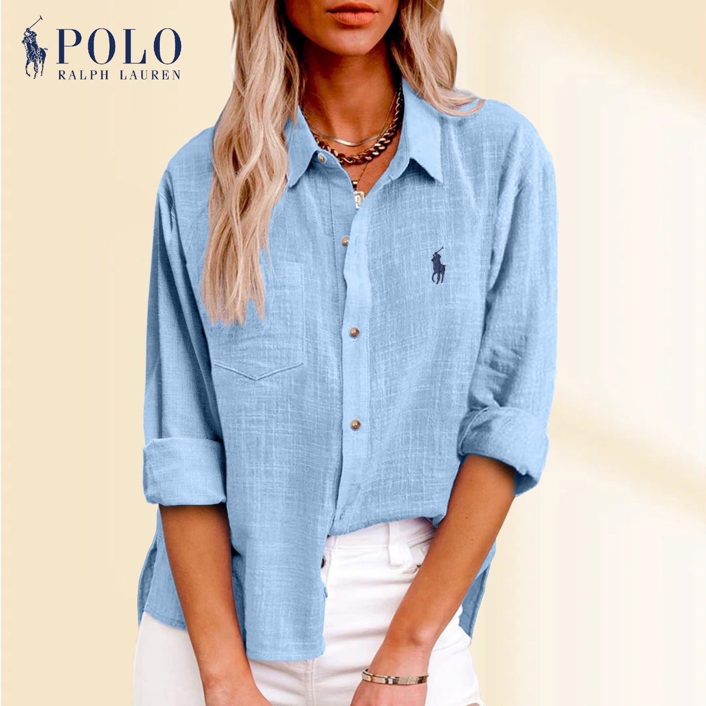 Chemise RL™️ FEMME I Printemps