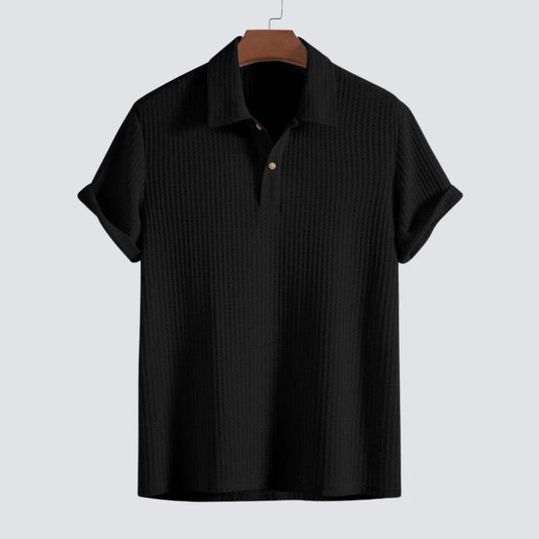 Knox™ | Polo Texturé à Style Décontracté et Élégant