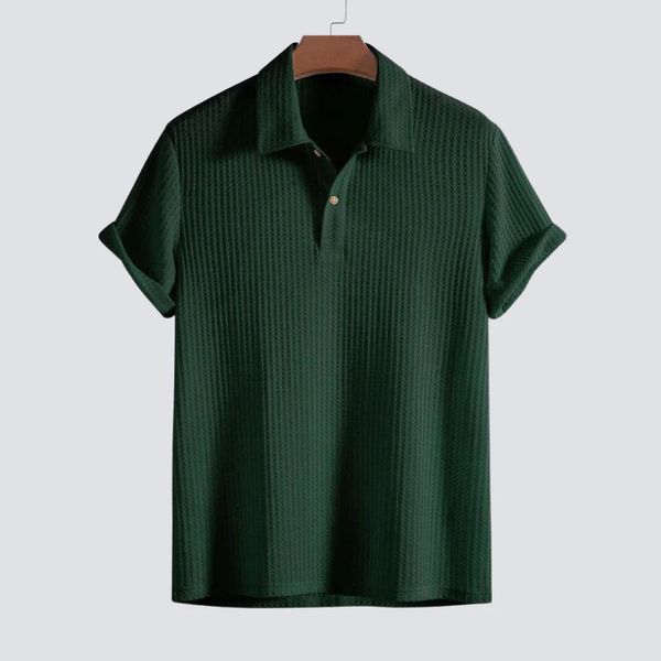 Knox™ | Polo Texturé à Style Décontracté et Élégant