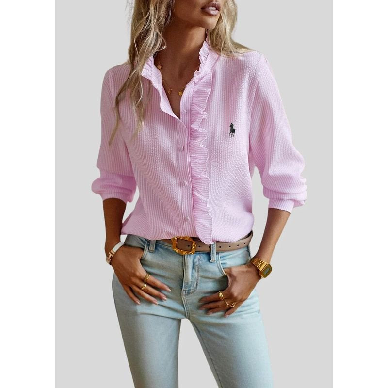 Blouse élégante faite à la main RL