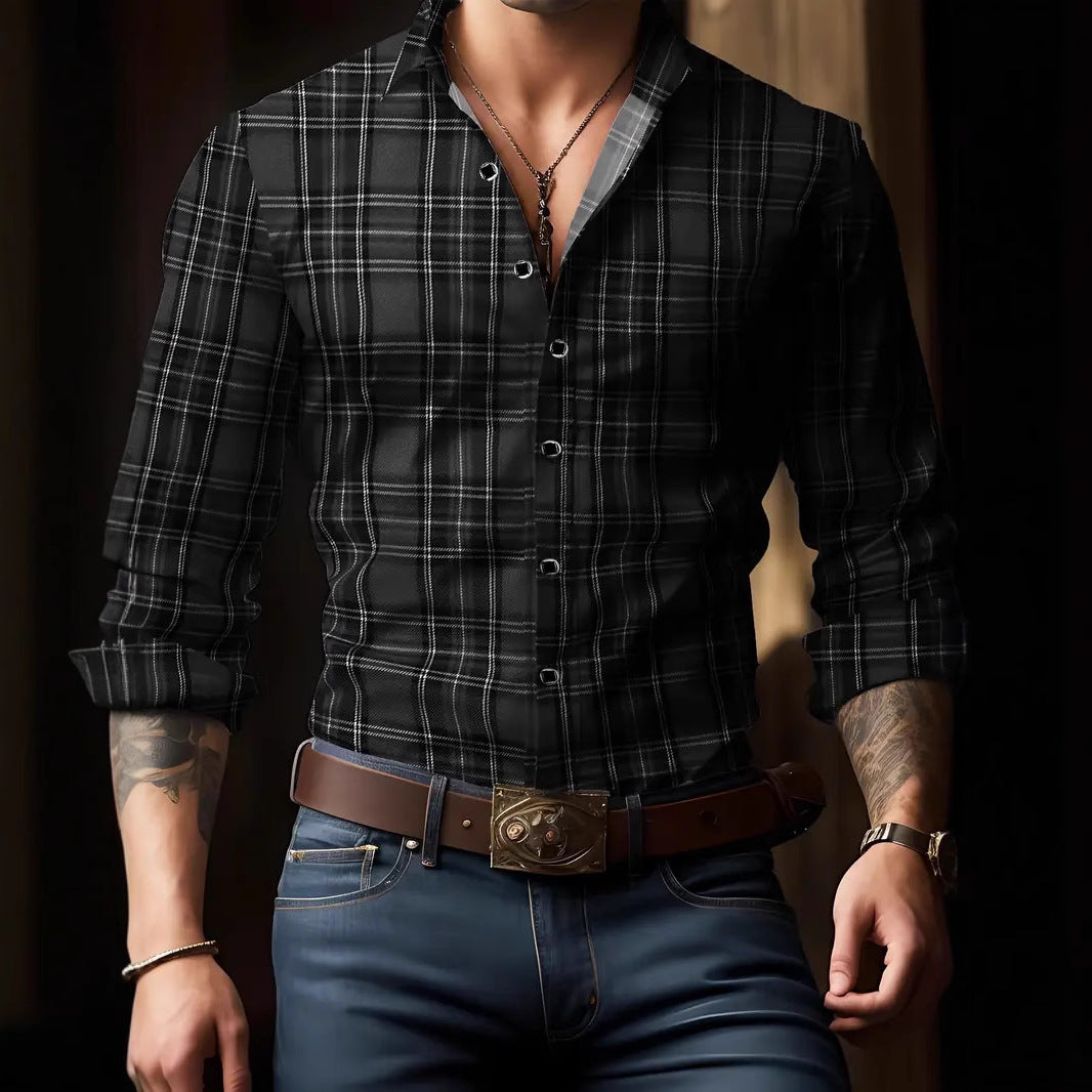 Renlow™ | Chemise à Carreaux Élégante