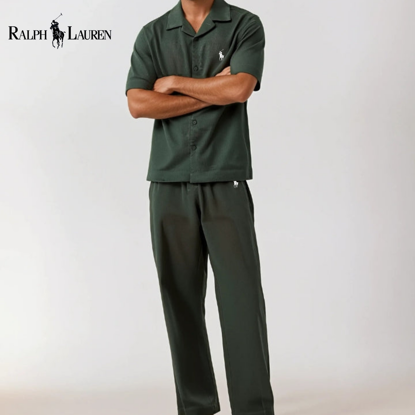 Ensemble Ꮢalph Ꮮаᴜгеn Lin Premium – Élégance et confort d’été