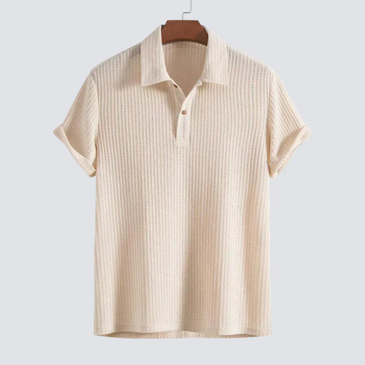 Knox™ | Polo Texturé à Style Décontracté et Élégant
