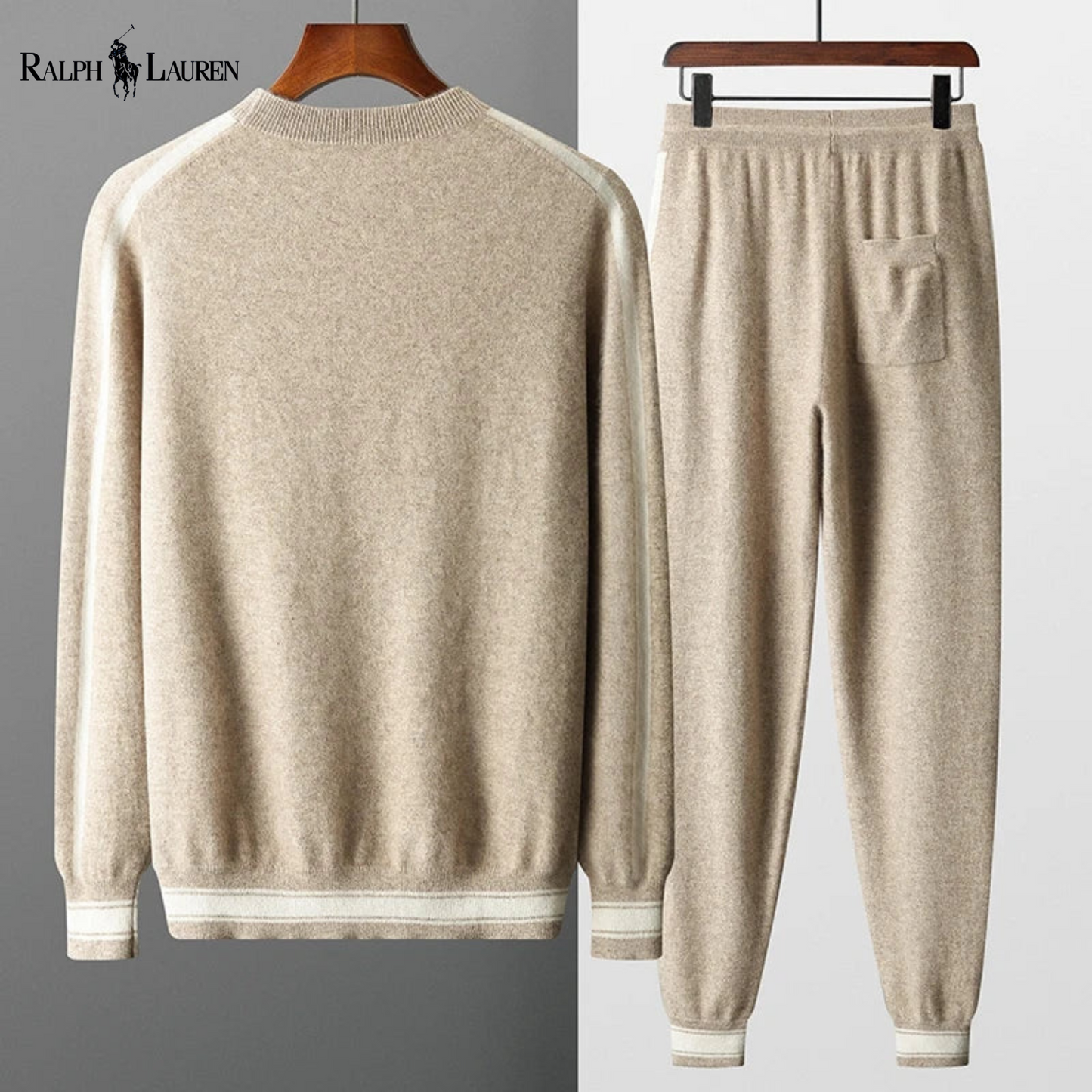 Ensemble Ꮢalph Ꮮаᴜгеn Cachemire Performance – Luxe, confort et style intemporel