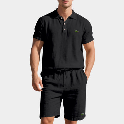 Ensemble Polo & Short Décontracté - PRIX DÉSTOCKAGE