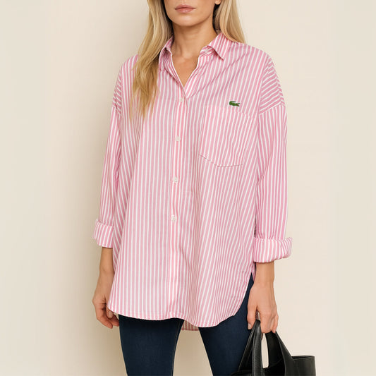 Chemise Rayée Élégante et Décontractée - PRIX DÉSTOCKAGE