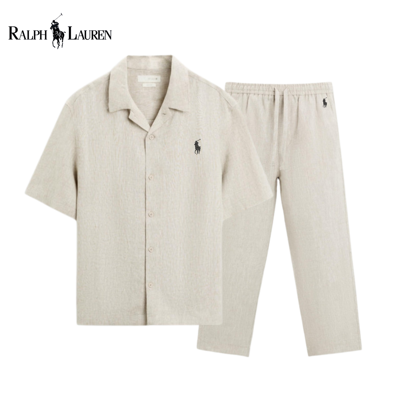 Ensemble Ꮢalph Ꮮаᴜгеn Lin Premium – Élégance et confort d’été