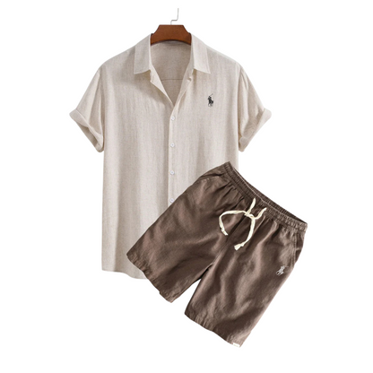 Chemise et Shorts en Lin Premium Ralph Lauren™