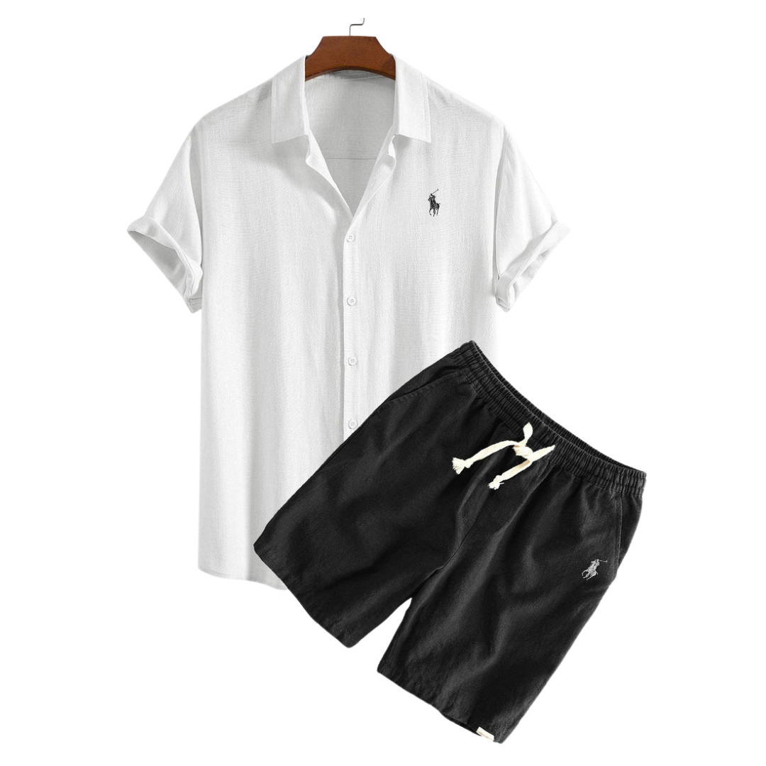 Chemise et Shorts en Lin Premium Ralph Lauren™