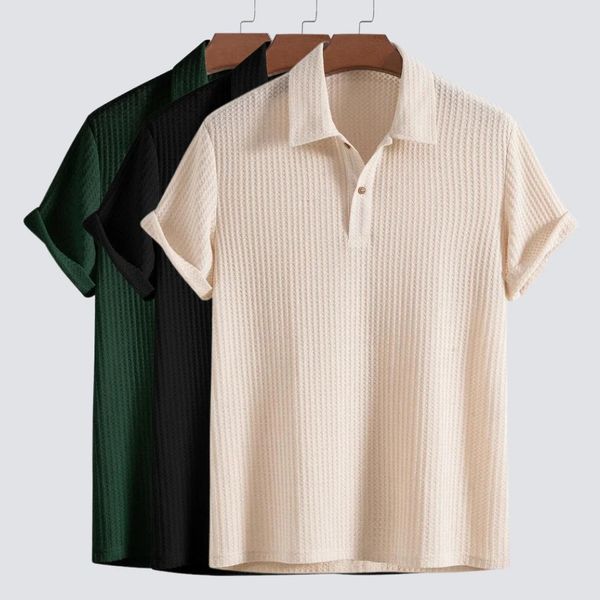 Knox™ | Polo Texturé à Style Décontracté et Élégant