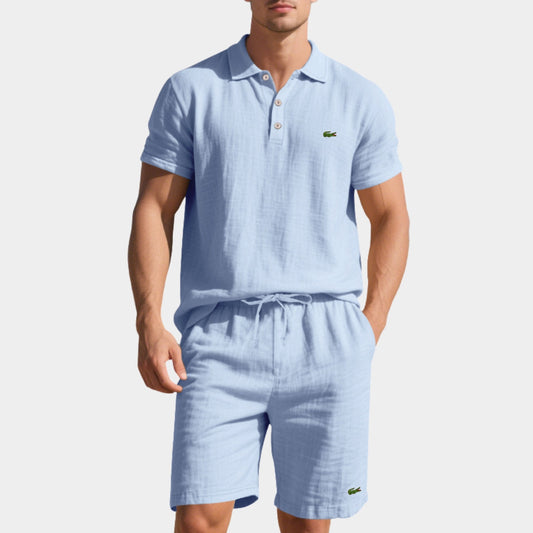 Ensemble Polo & Short Décontracté - PRIX DÉSTOCKAGE