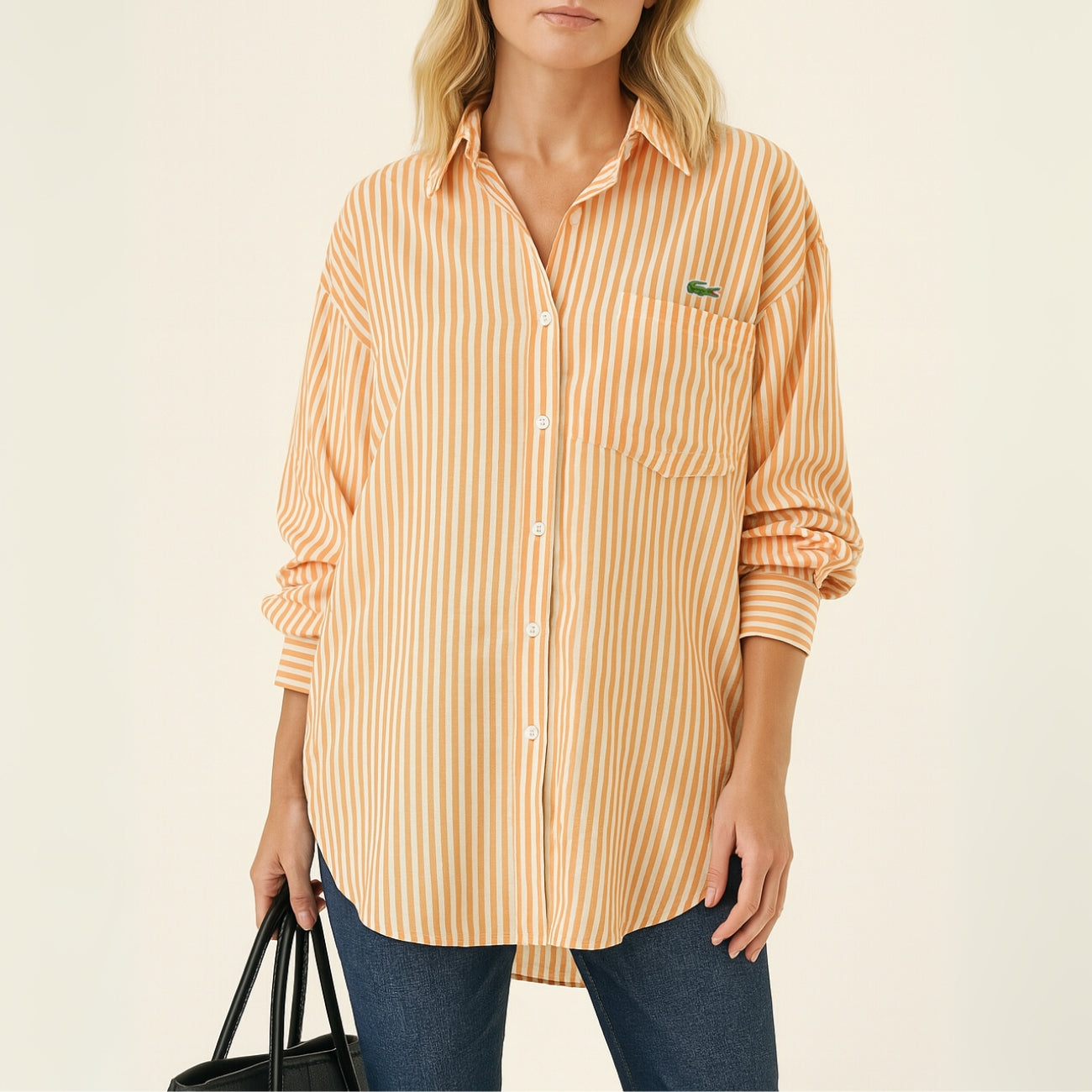 Chemise Rayée Élégante et Décontractée - PRIX DÉSTOCKAGE