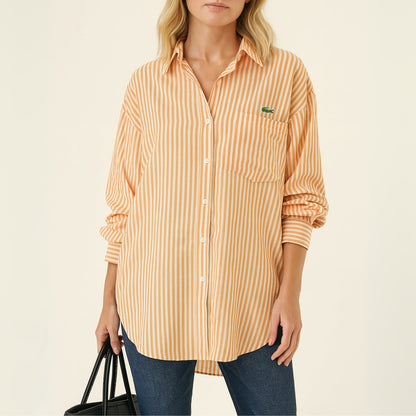 Chemise Rayée Élégante et Décontractée - PRIX DÉSTOCKAGE
