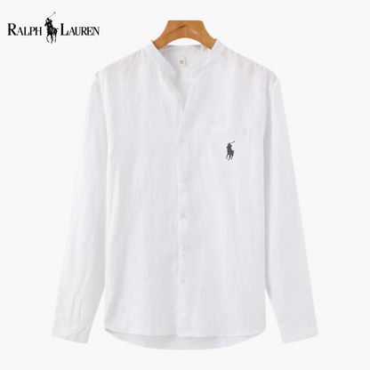Chemise Ꮢalph Ꮮаᴜгеn en Lin – Élégance estivale, confort absolu
