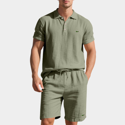 Ensemble Polo & Short Décontracté - PRIX DÉSTOCKAGE
