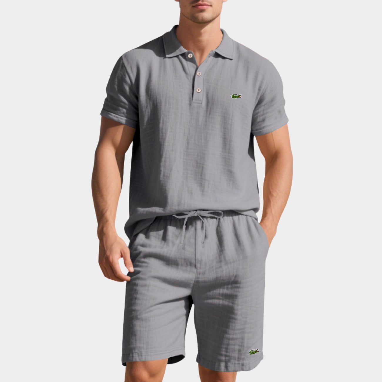 Ensemble Polo & Short Décontracté - PRIX DÉSTOCKAGE