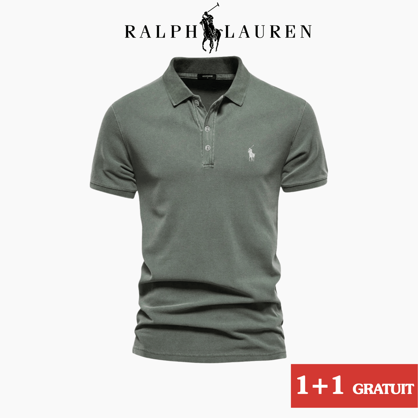Polo Classique Homme – Offre 1 + 1 GRATUIT