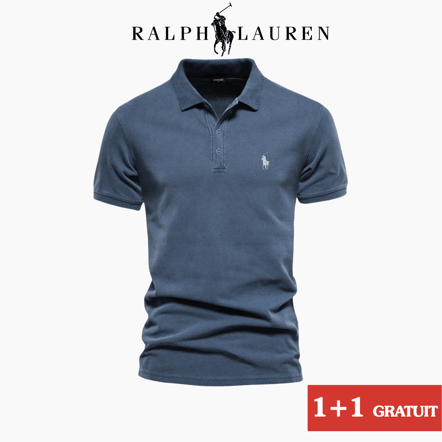 Polo Classique Homme – Offre 1 + 1 GRATUIT