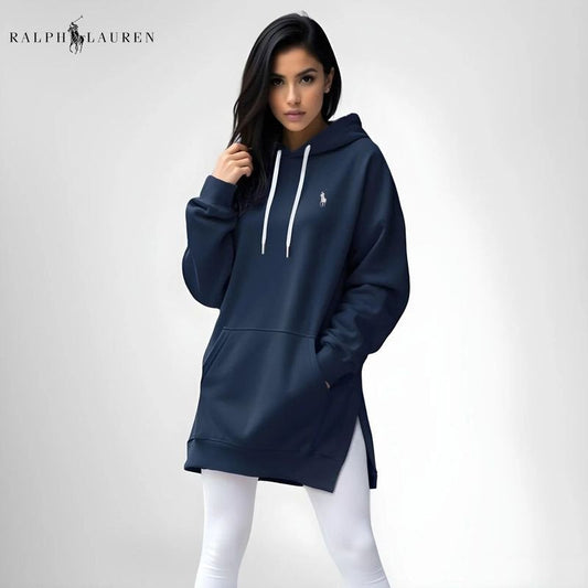Robe sweat à capuche extra large RL
