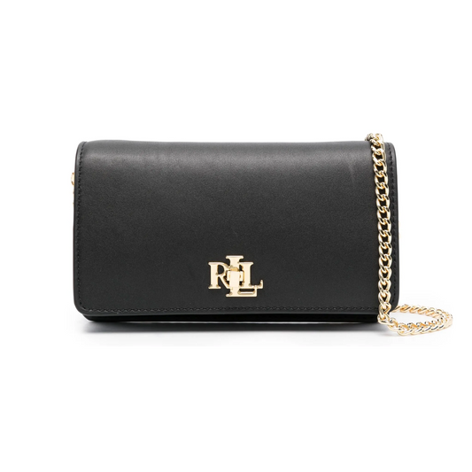 Sac bandoulière en cuir R. Ꮮаᴜгеn avec logo