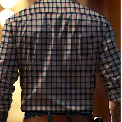 Renlow™ | Chemise à Carreaux Élégante