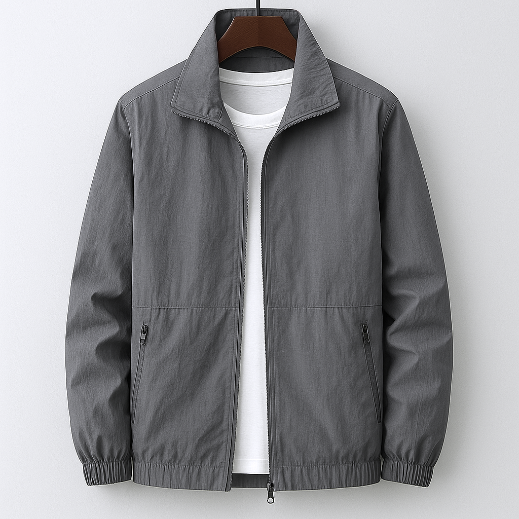 Velmor™ | Veste Décontractée Élégante à Fermeture Zippée