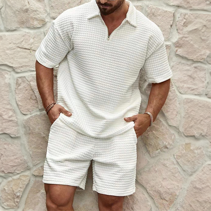 Joerick™ | Ensemble 2 Pièces Décontracté Chic avec Veste Légère