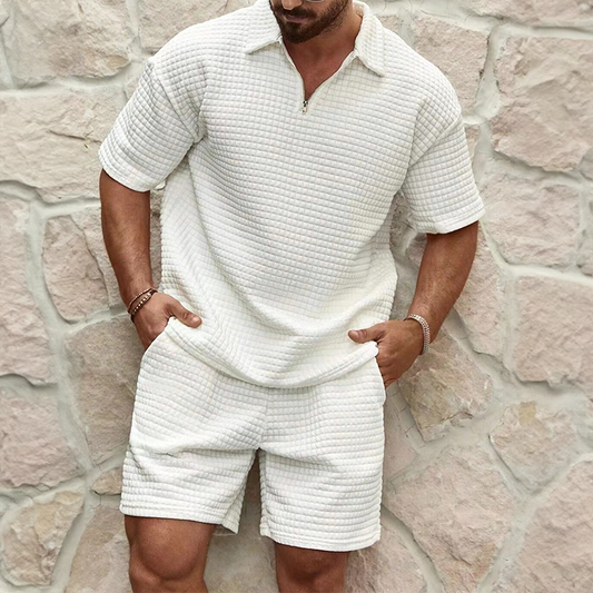Joerick™ | Ensemble 2 Pièces Décontracté Chic avec Veste Légère