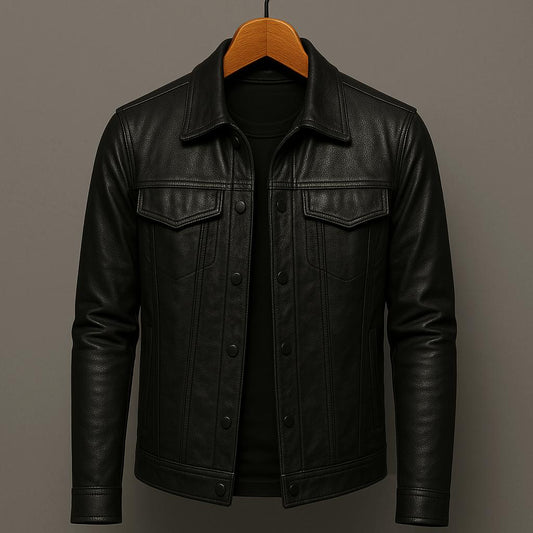 Velrik™ | Veste en Cuir Décontractée et Élégante